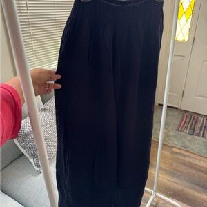 Forever 21 Charcoal Textured Skirt